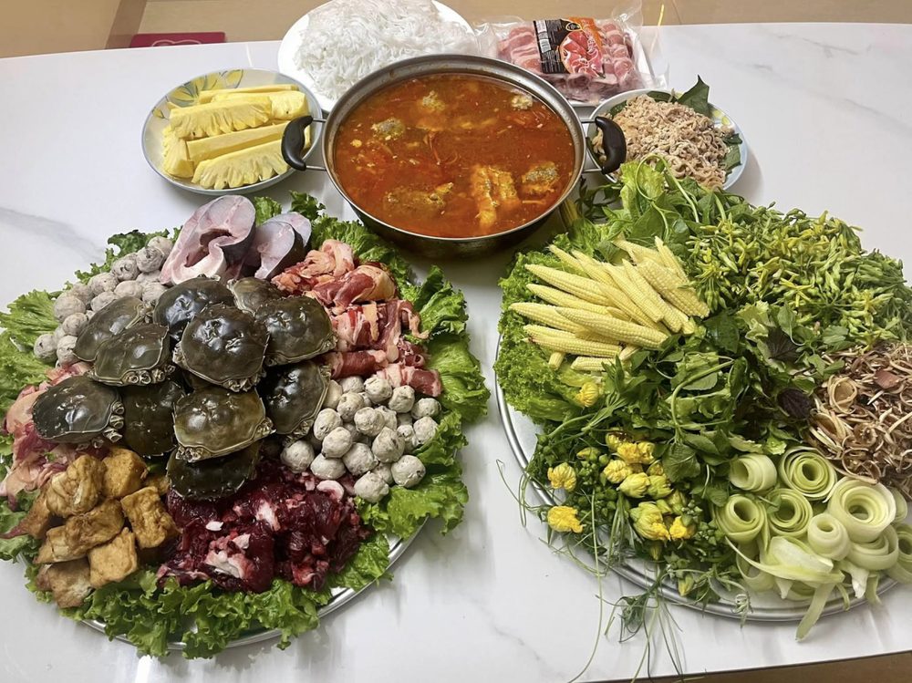 Cua da Bắc Giang - Lẩu cua da