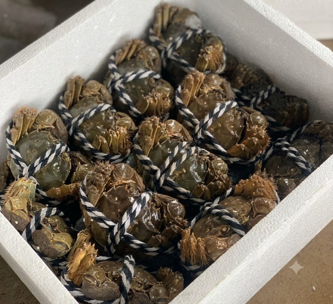 Cua da Bắc Giang tươi sống